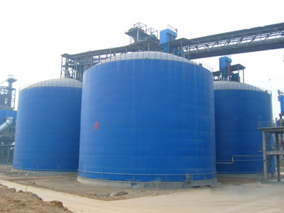 沙坡头水泥钢板库改造