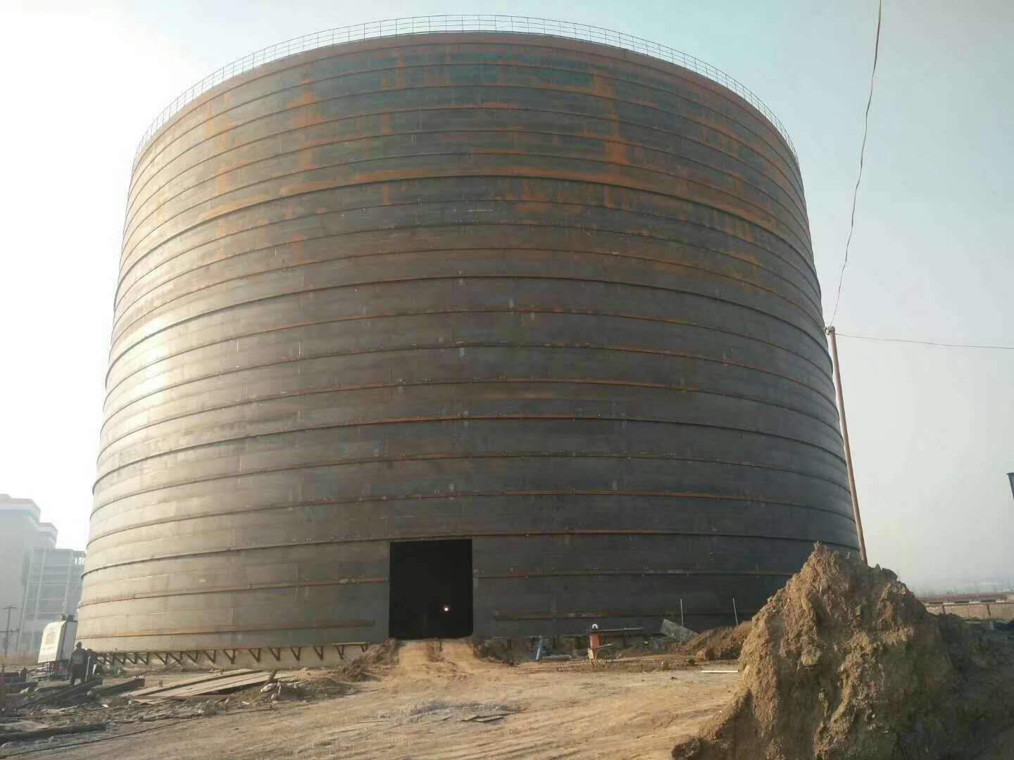 沙坡头承建大型钢板库的好处及原理