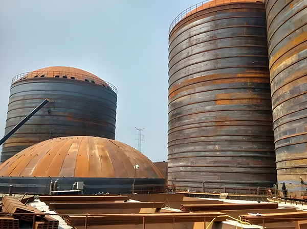 沙坡头焦粉钢板仓